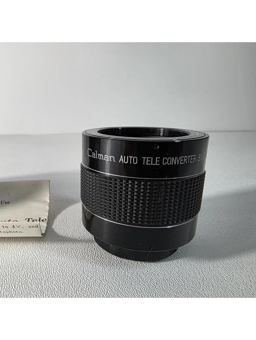 Calman Auto Tele Converter 3X for Pentax - K with Snap Case - Made in Japan